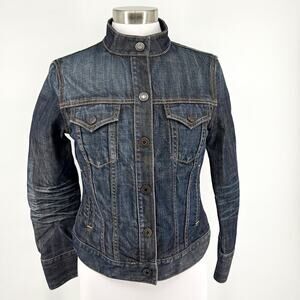 Vintage Y2K Gap Women’s 100% Cotton Denim Jean Jacket Size S